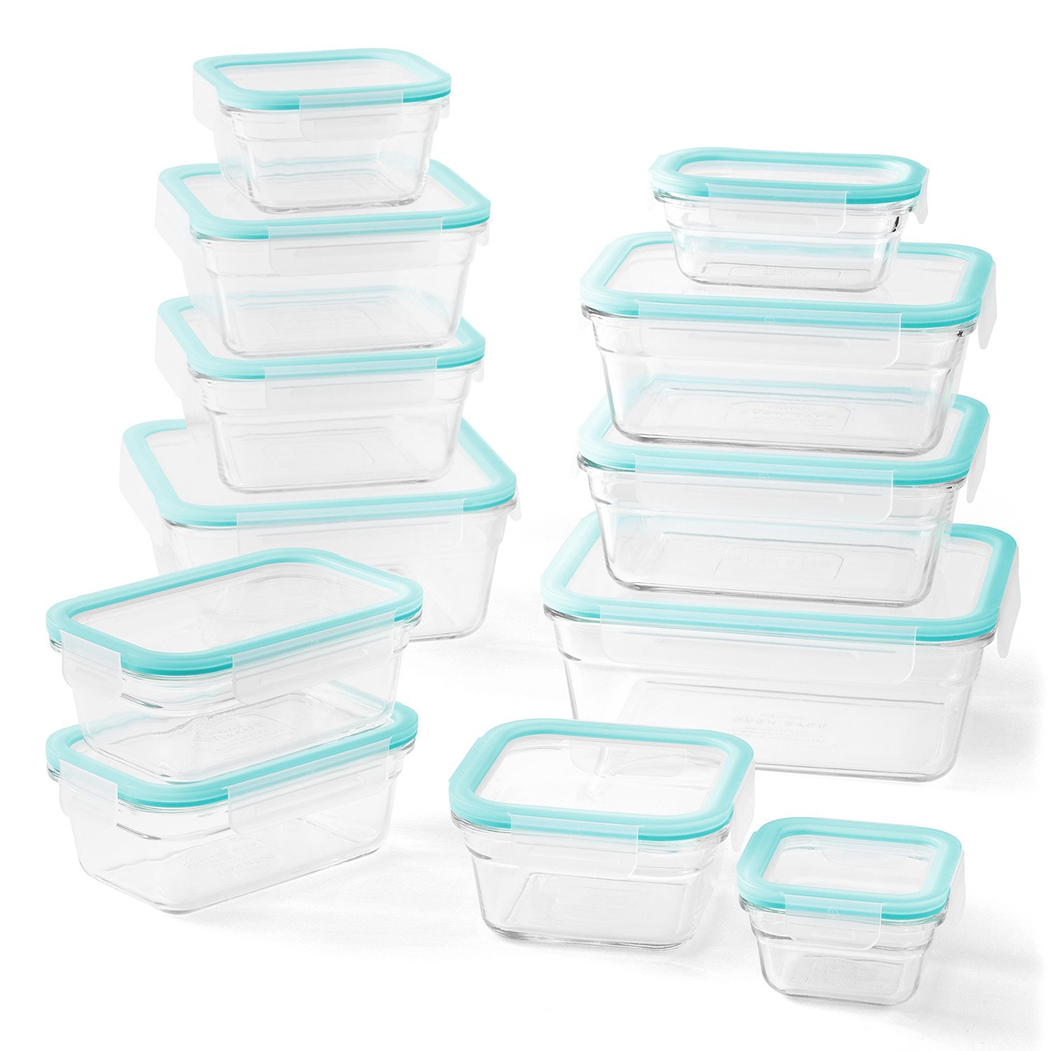 Member's Mark 24-Piece Glass Food Storage Set By Glasslock